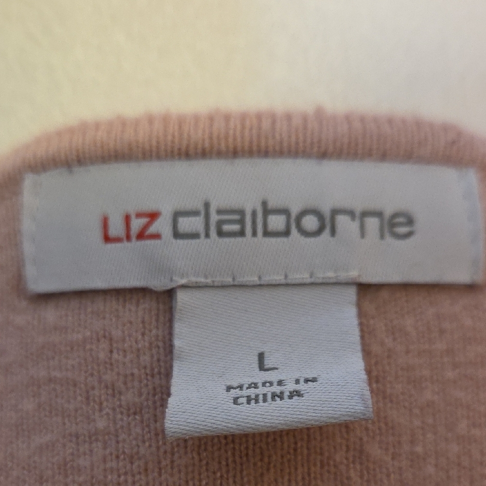 NWOT Two-Tone Open Front Cardigan - Picture 5 of 5